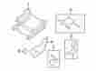 68010932aa Dodge Chrysler Oem Seat Track Cover Image 4