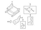 68010933aa Dodge Chrysler Oem Seat Track Cover Image 4