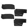 68ar10 Pui Chevelle Convertible Rear Arm Rest Piston Covers Black In