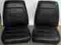 68ksa10u Parts Unlimited Inc P.u.i 1968 Dodge Charger Black Front Bucket Seat Covers Buckets Low Back R T