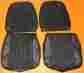68ksh10u Parts Unlimited Inc P.u.i 1968 Dodge Coronet Superbee Front Black Bucket Seat Covers Low Back Hemi 440 426