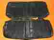 69ksh10c Parts Unlimited Inc P.u.i 1969 Dodge Coronet Superbee Rear Black Seat Covers Hardtop Mopar Vinyl Cover 500