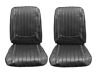 69us10u Pui Interiors Skylark Custom Gs Black Front Bucket Seat Covers