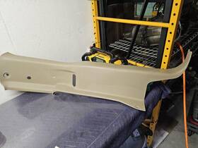 6l3z18278d12aa 6l3z18278d13aa 2004-2008 Ford F150 Supercab Rear Left Back Seat Belt Pillar Trim Cover Garnish