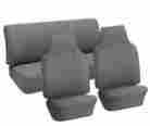 43-1126-06 70-72 Tmi Vw Seat Upholstery Full Set Grey Basketweave Vinyl Beetle Super