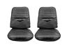 70cs10u2 Pui Interiors Cutlass Coupe Black Front Bucket Seat Covers By