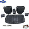 70gs10bs Pui Gto Lemans Sport Front Bench Seat Upholstery Covers Black