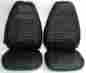 70ksc10u Parts Unlimited Inc P.u.i 1970 Plymouth Barracuda Front Bucket Seat Cover Black Mopar Coachman Buckets