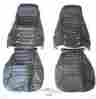 800-548 71-78 N A Datsun 240z 260z 280z Front Seat Covers Cover Set Black New 548