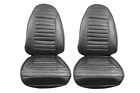71es10u Pui Interiors Firebird Standard Black Front Bucket Seat Covers By