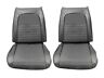71gs10us Pui Interiors Gto Lemans Sport Coupe Black Front Bucket Seat