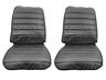 72cs10u2 Pui Interiors Cutlass Black Front Bucket Seat Covers By