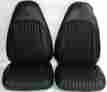 72ksb10u Parts Unlimited Inc P.u.i 1972 Cuda Challenger High Back Bucket Seat Covers Black Coachman Vinyl Pui