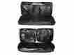 7702-ben-100 Pg Classic 1969 Roadrunner Gtx Satellie Bench Seat Cover Set Black