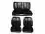 7713-buk-100 Pg Classic 1968 Roadrunner Gtx Satellie Buket Seat Cover Set Black
