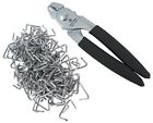 7865842192381 Ion Tool Hog Ring Pliers Galvanized Rings Professional
