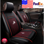 8214047940560 Unbranded Black Red Pu Leather Full Car Seat
