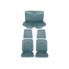 93831aqu Mustangs Unlimited Front Rear Bucket Seat Upholstery Aqua Cougar