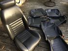 99-04 Ford Mustang Oem Leather Seat Upholstery Front And Rear Set