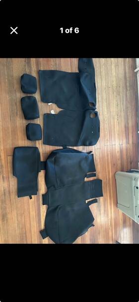 Acura 08p32-tx4-200 2011-2013 Rdx Neoprene Seat Covers 2nd Row Rear