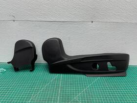 L0477924aa Alfa Romeo 17-19 Giulia Front Right Passenger Seat Plastic Trim Cover Pair Oem