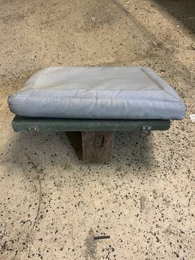 2540-01-185-4387 Am General 12339047-2 Rear Seat Support Tray Top Plate Cover Right