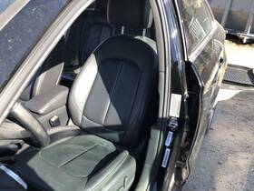 202-60381l Audi 2015-2018 A3 Left Front Driver Seat Black Leather Electric Lumbar 857779