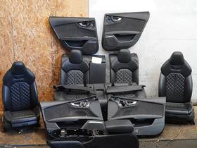 Audi 202-60785 16-17 S7 Rs7 4g Seat Cushion Center Console Door Panel Trim Set 4g8880242c