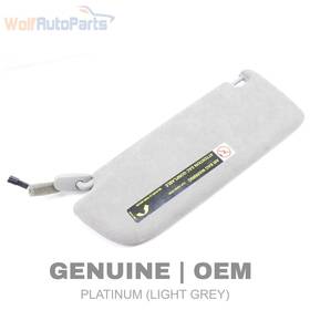 4e0857552s Audi 2004-2010 A8 Quattro - Right Sunvisor / Sun Visor