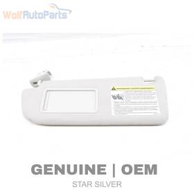 4f0857551r Audi 2005-2011 A6 C6 - Left Sun Visor / Mirror
