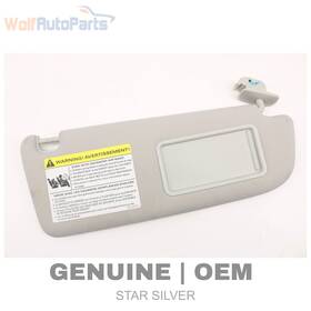 4f0857552k Audi 2005-2008 A6 - Right Sun Visor / Mirror