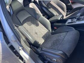 4m0881046p Audi 2018 S4 Right Front Passenger Seat Black Leather Alcantara Electric 998698