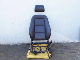 51929 Audi 2000 - 2006 Tt Convertible Seat Leather Bucket Wo Lower Cushion Right Oem