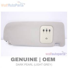 8d0857551l Audi 1999-2001 A4 - Left Sunvisor / Sun Visor With Homelink