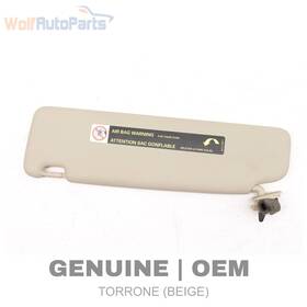 8h0857552l Audi 2007-2009 S4 - Right Convertible Sun Visor / Mirror