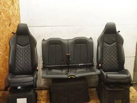 8s8885031c Audi 8s8881515b 16-17 Tt Mk3 Coupe Seat Leather Bucket Electric Front Rear Oem