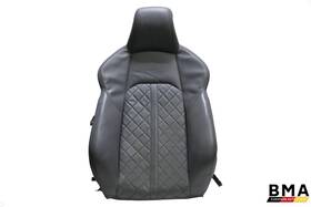 8w6881806bj Audi S5 Front Right Passenger Side Leather Seat Cover Rotor Gray 2018 - 2024 Oem