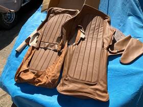 246-875 Austin Healey 100 3000 Leather Seat Cover Set