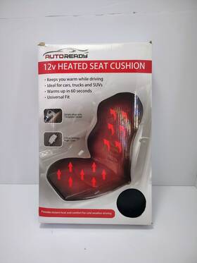 Ar2002 Auto Ready Heated Car Seat 12v By Universal Cushion Heating Warmer Pad Hot Cover
