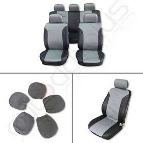 Adp11073230s Autodayplus Dust/dirt/water Proof Comfortable Gray Black Car Seat Covers With Headrest
