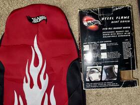 Axius X Hot Wheels 601382549820 Universal Bucket Seat Cover 100% Vintage Y2k Collectibles