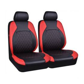 Dxr04t Bcsmmcar 2 Sits Front Car Seat Cover Cushion Protector Leather Waterproof For 4 Seasons