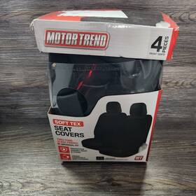 Mtsc-314-cc Bdk Motor Trend Two Tone Premium Universal Front Seat Covers