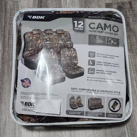 Sc-5712 Bdk Camouflage Car Seat Covers Full Set For Truck Van Suv