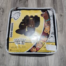 Sdsc-1104 Bdk New 9pc Set Scooby Doo By Car Front And Rear Seat Covers With Headrest