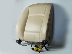 11.16.22.64 Bmw 2011 - 2013 5 Series F10 Seat Leather Upper Wo Headrest Left Driver Lh