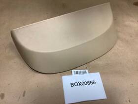 1134932 Bmw 2008 750li E66 Sedan Front Left Driver Side Seat Upper Back Cover Panel Oem