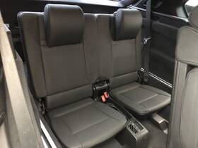220.bm1508 Bmw 2008-2013 X5 Third 3rd Row Rear Back Seat Bench Black Leather 812915