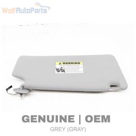 51163418721 Bmw 2005-2006 X3 E83 - Left Sun Visor / Mirror 3418721