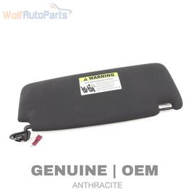 51166952547 Bmw 2006-2008 750li - Left Sun Visor / Mirror 6952547
